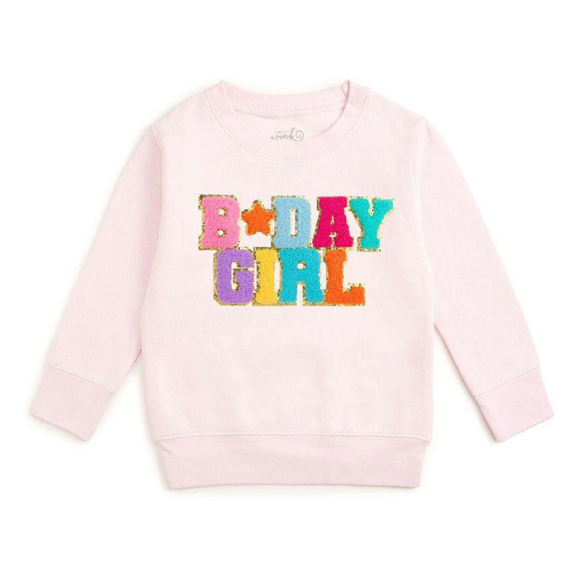 Birthday Girl Patch Sweatshirt