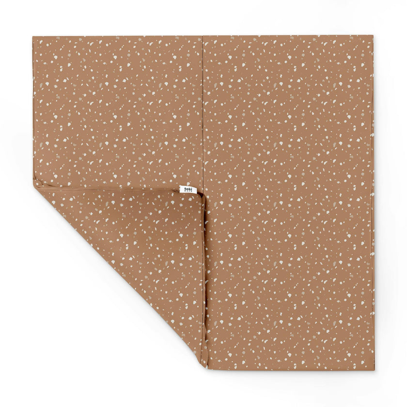 Terrazzo Clay Vegan Leather Mat