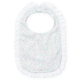 Ruffled Girls' Bib - Garden Soiree