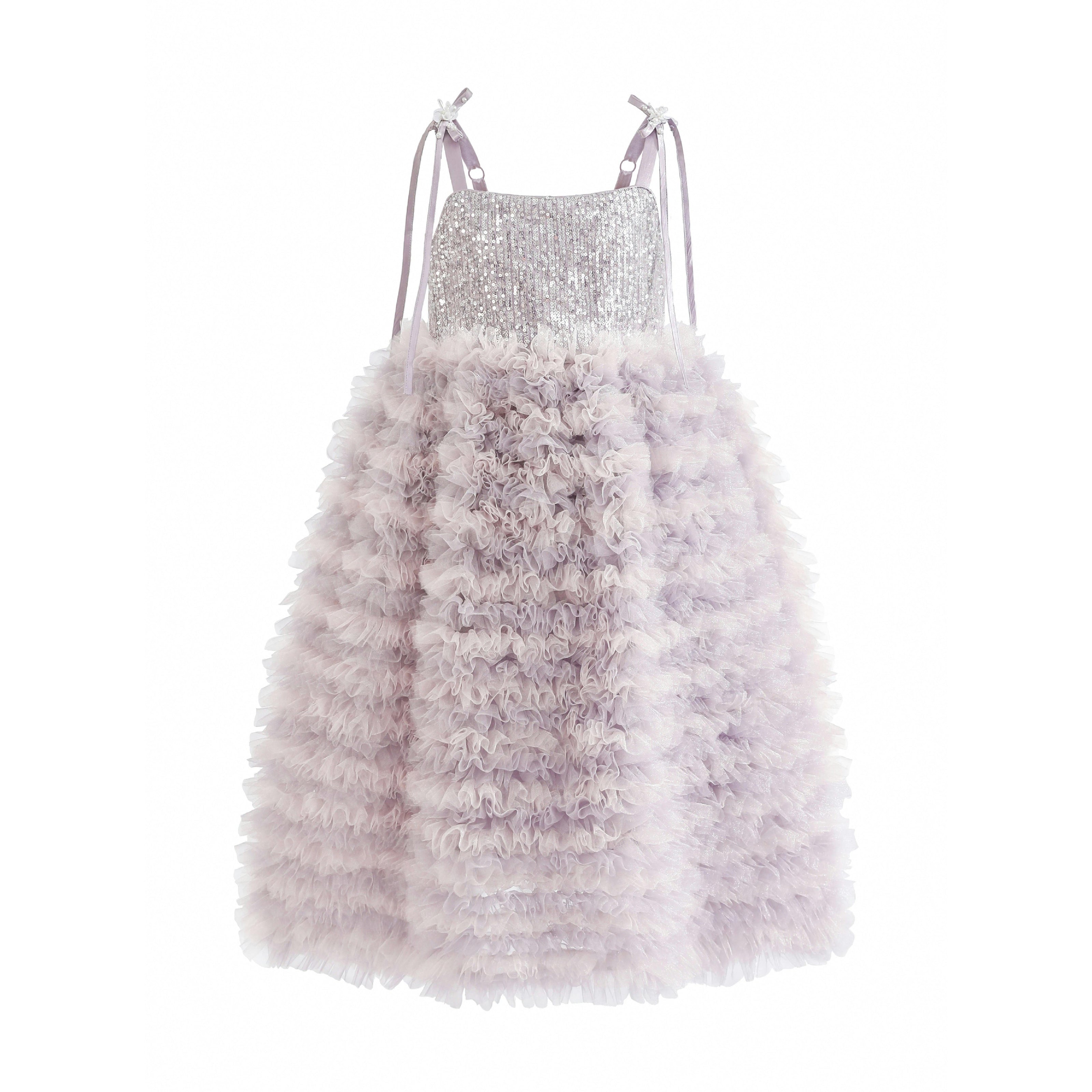 Lavender Liliana Sequin Tulle Dress