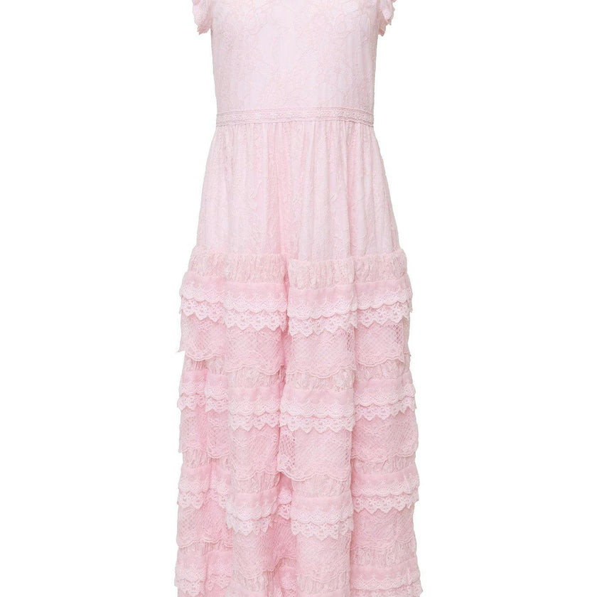 Annie Dress in Light Pink