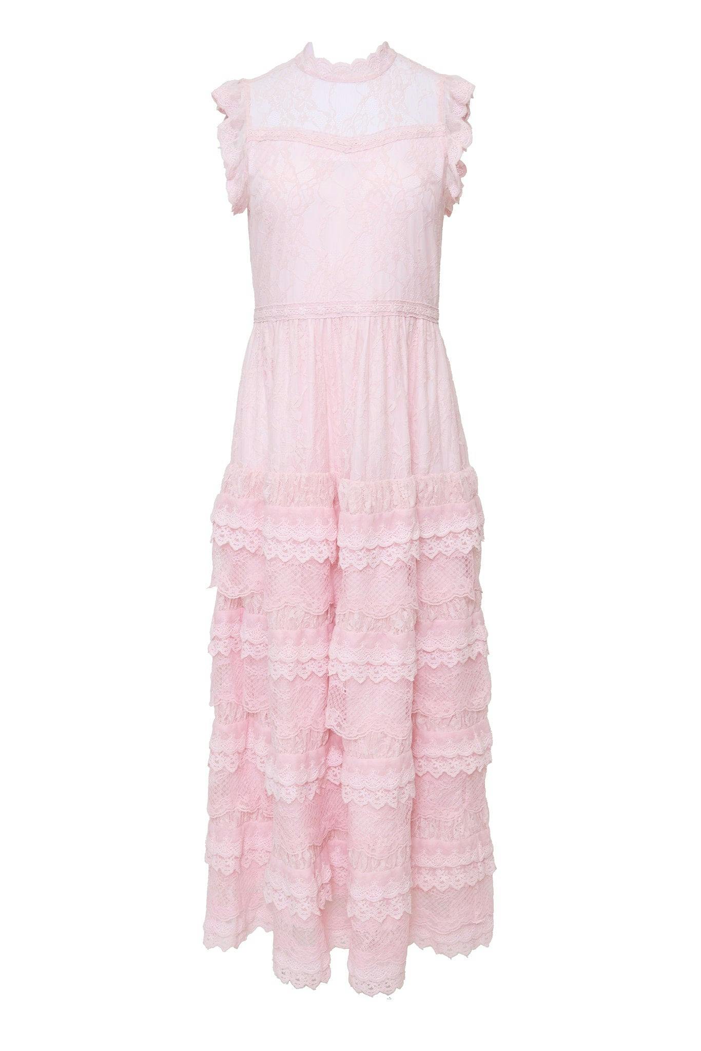 Annie Dress in Light Pink