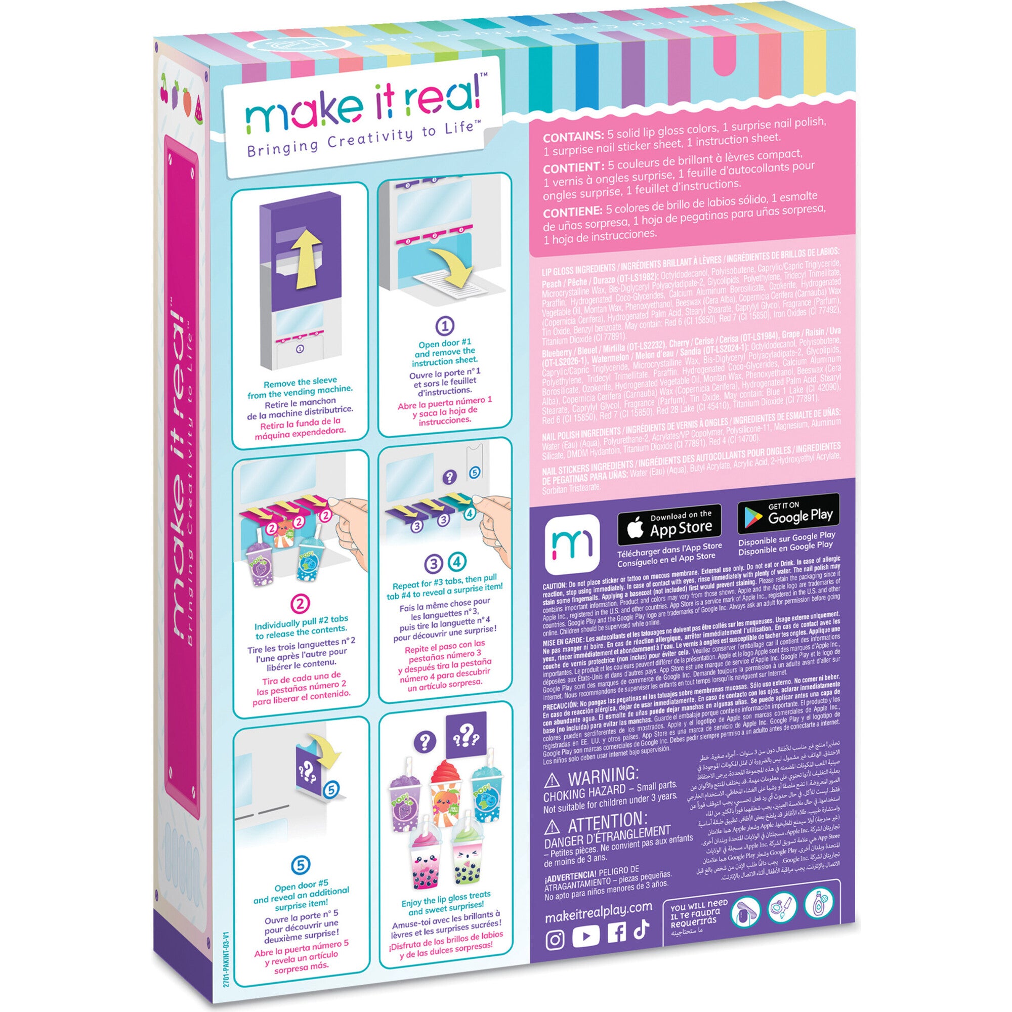 Fruity Beauty Cosmetics Vending Machine