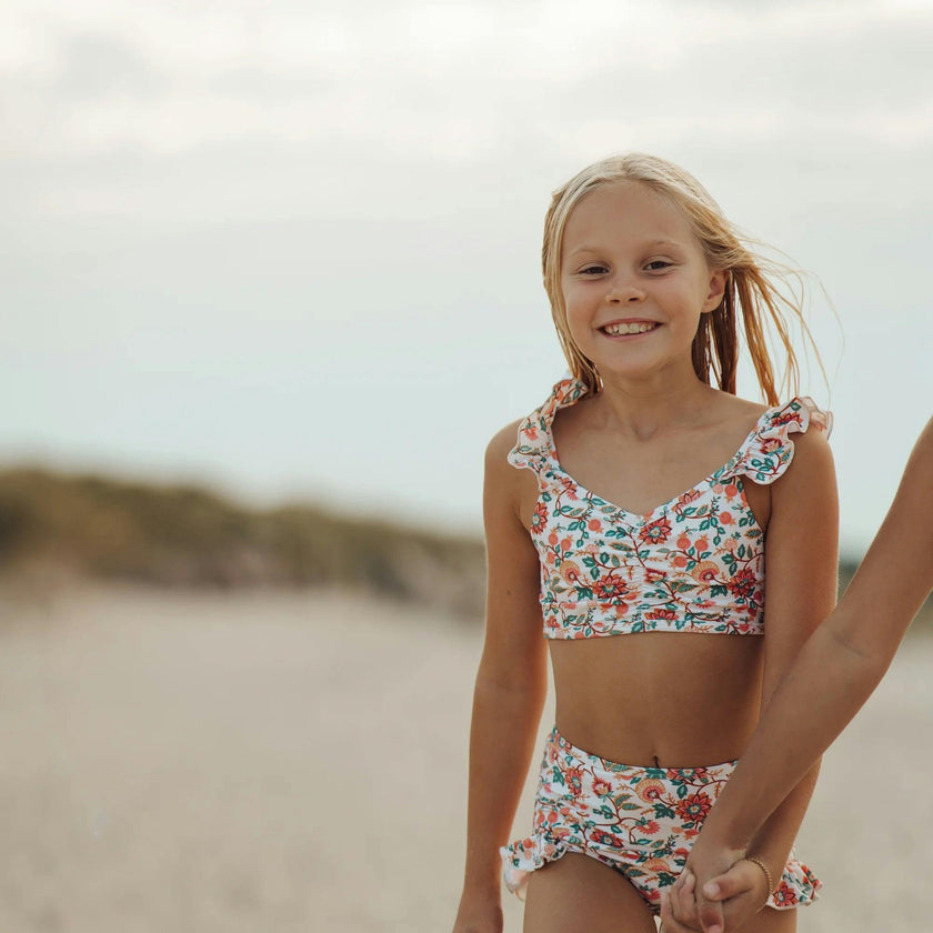 Ruffle 2 Piece Bikini | UPF + Recycled - In Bloom