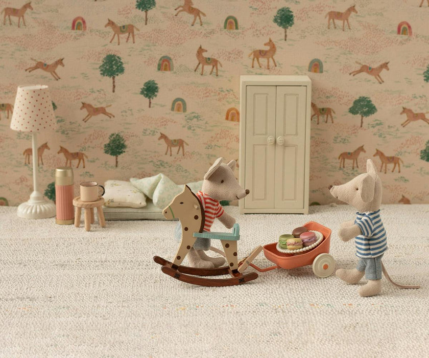 Vintage floor lamp, Mouse - Sand