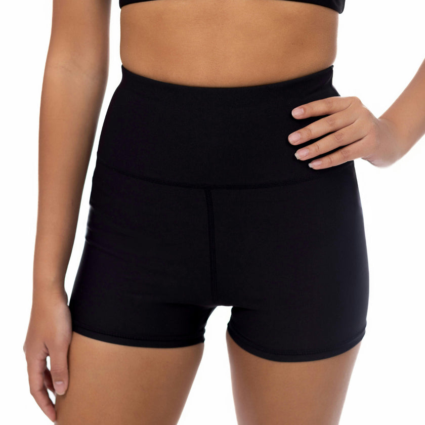 High-Waisted Compression Shorts