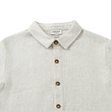 Brammie Shirt | Warm White Melange