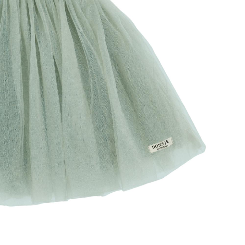 Pien Skirt | Mint Green Metallic