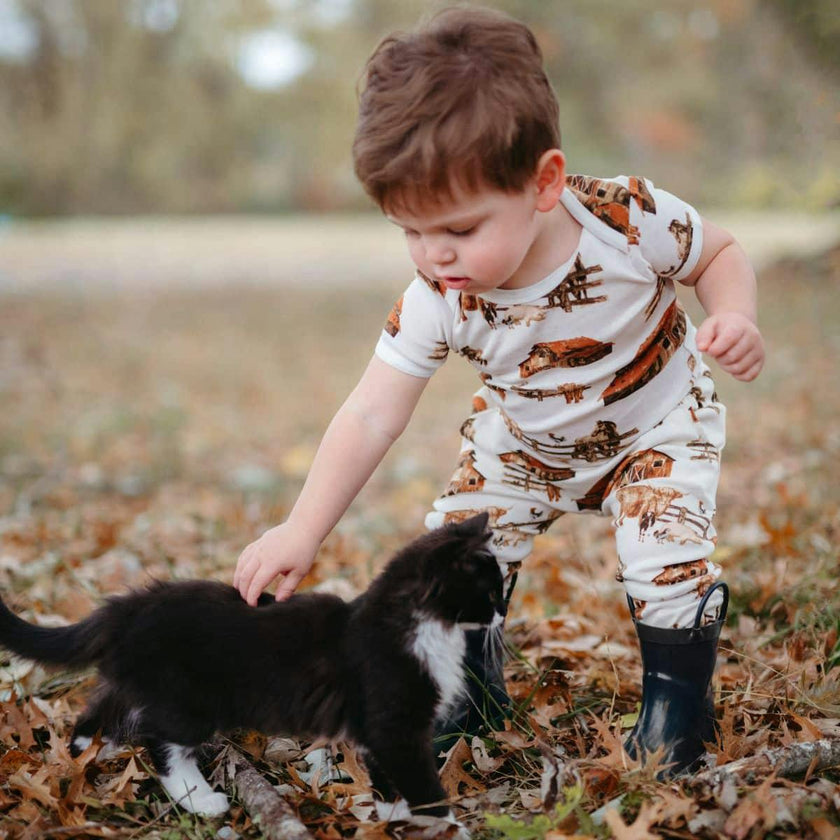 Homestead Organic Cotton Baby Jogger Pants