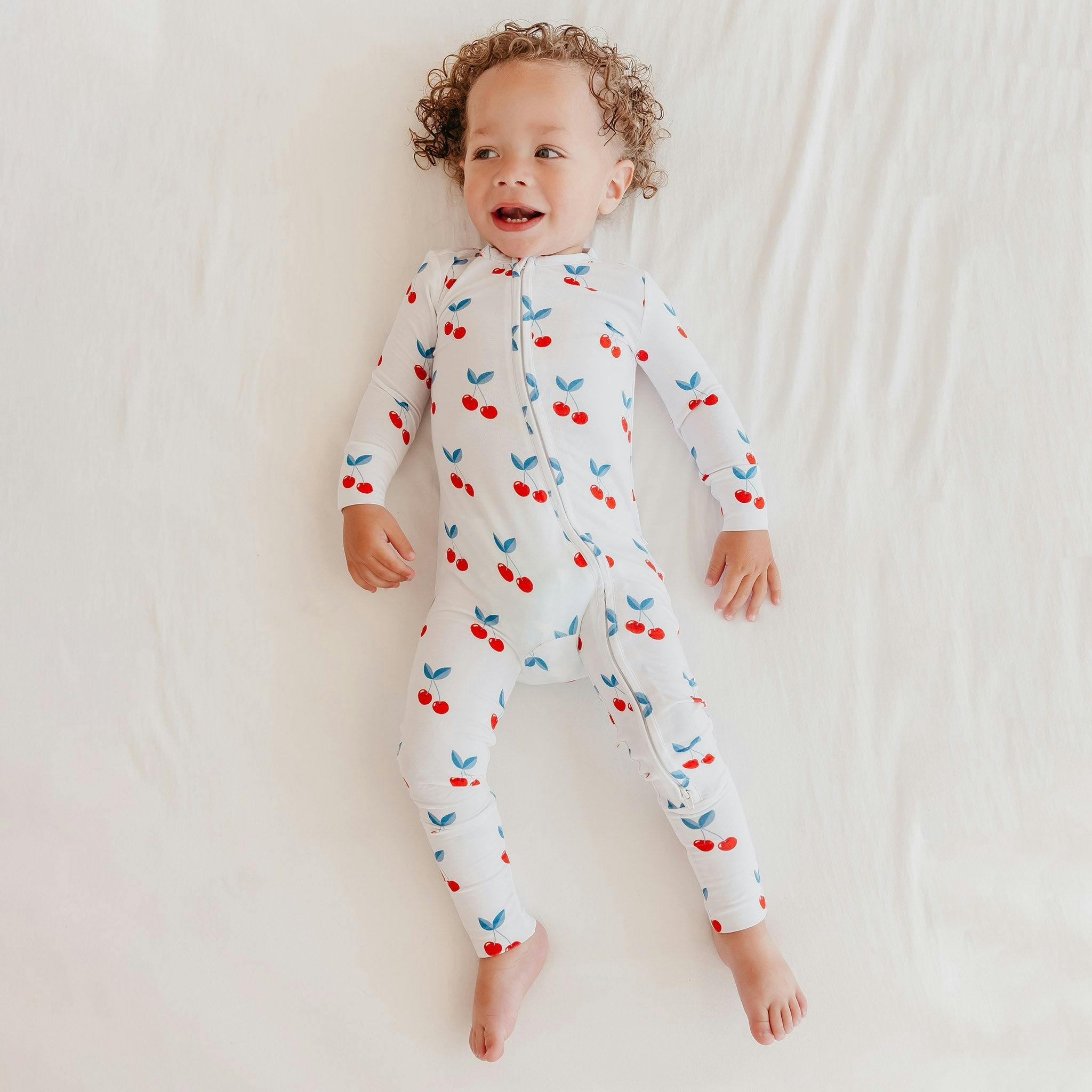 Bamboo Convertible Zip-Up Footie Pajama - Talia
