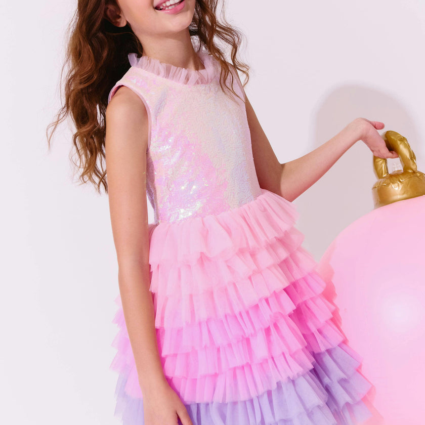 Dreamy Ombre Tulle Dress