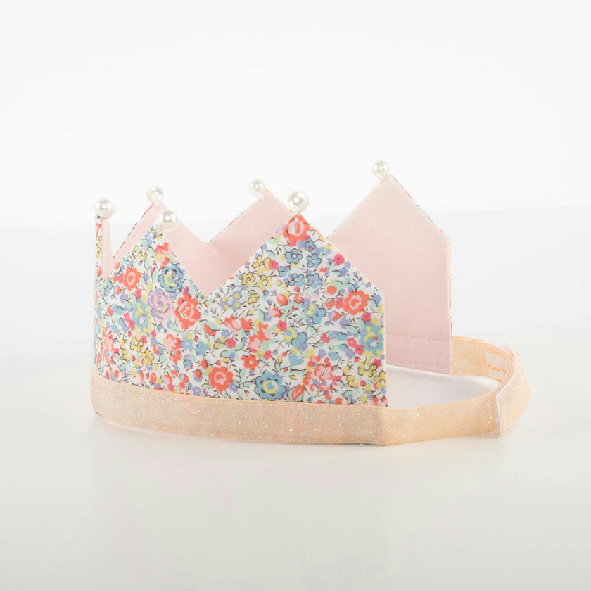 Liberty Floral & Pearl Party Crown
