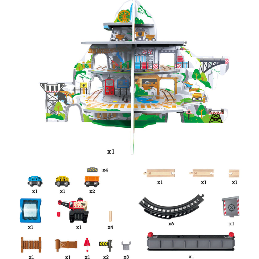 Railway Mighty Mountain Train Set