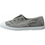 Cienta 70777.23 Washed Grey Canvas Laceless Sneaker