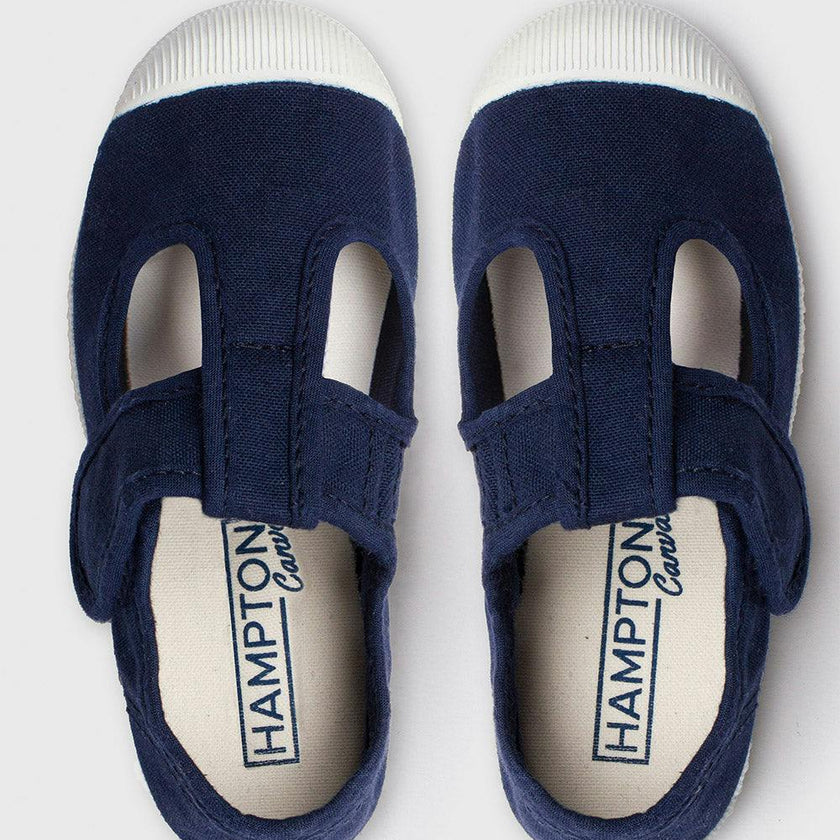 Hampton Canvas Champ Shoes in Navy