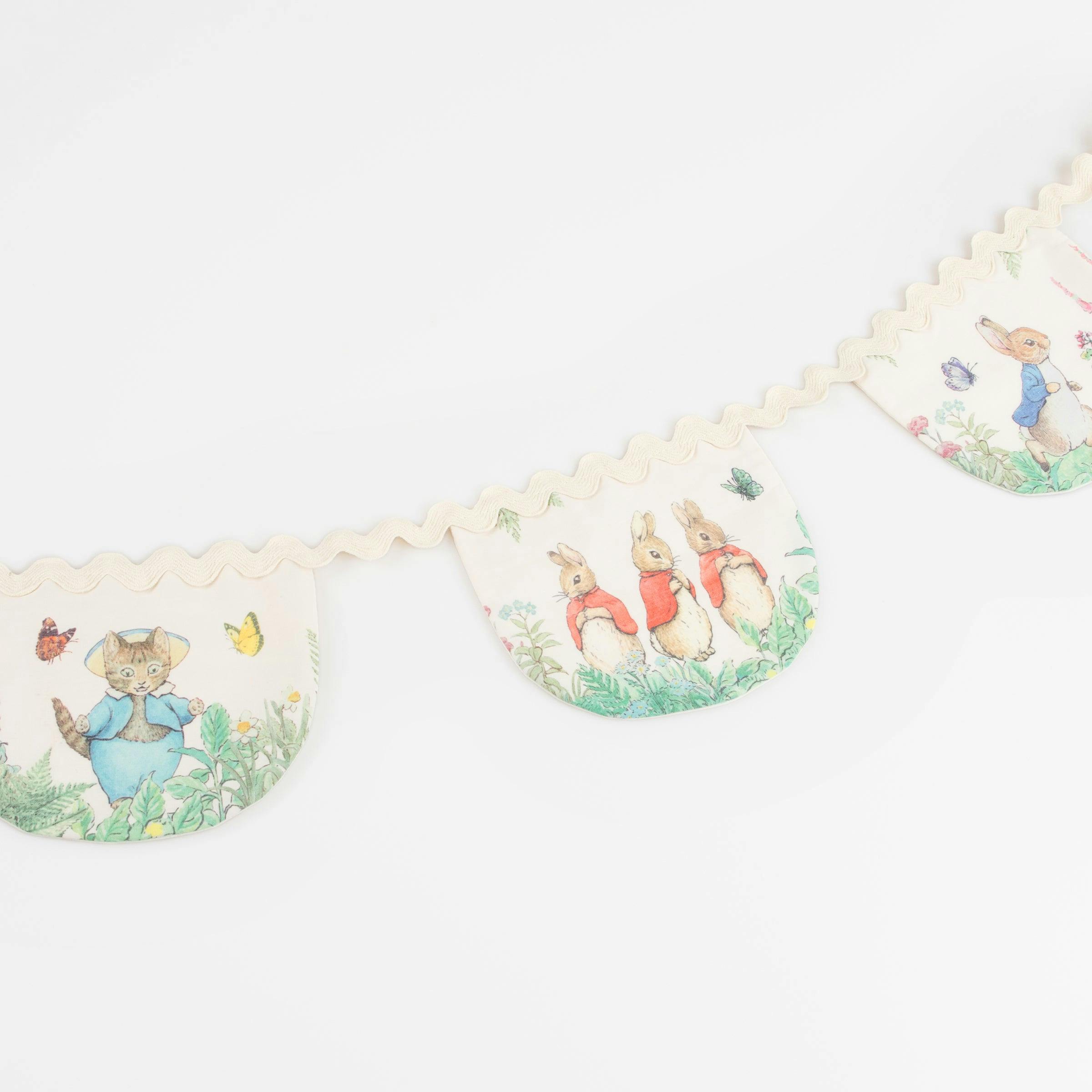 Peter Rabbit™ Fabric Garland