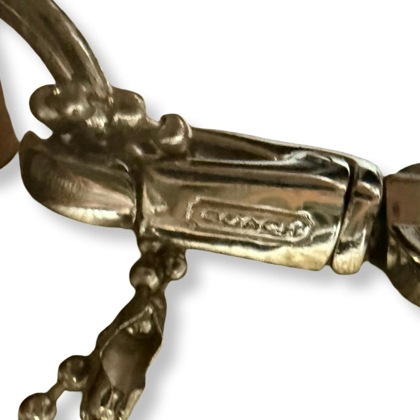 Vintage Coach Signature Demi Shoulder Bag
