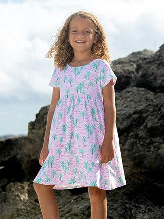 UPF 50+ Laya Short Sleeve Tee Dress