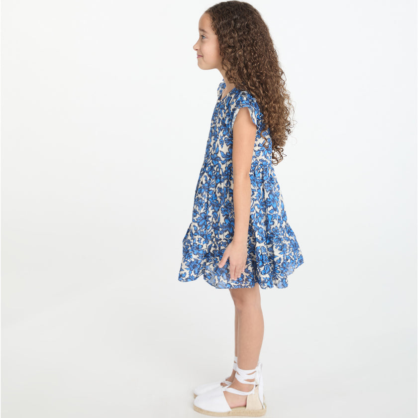 Mini Maribel Dress, Blue