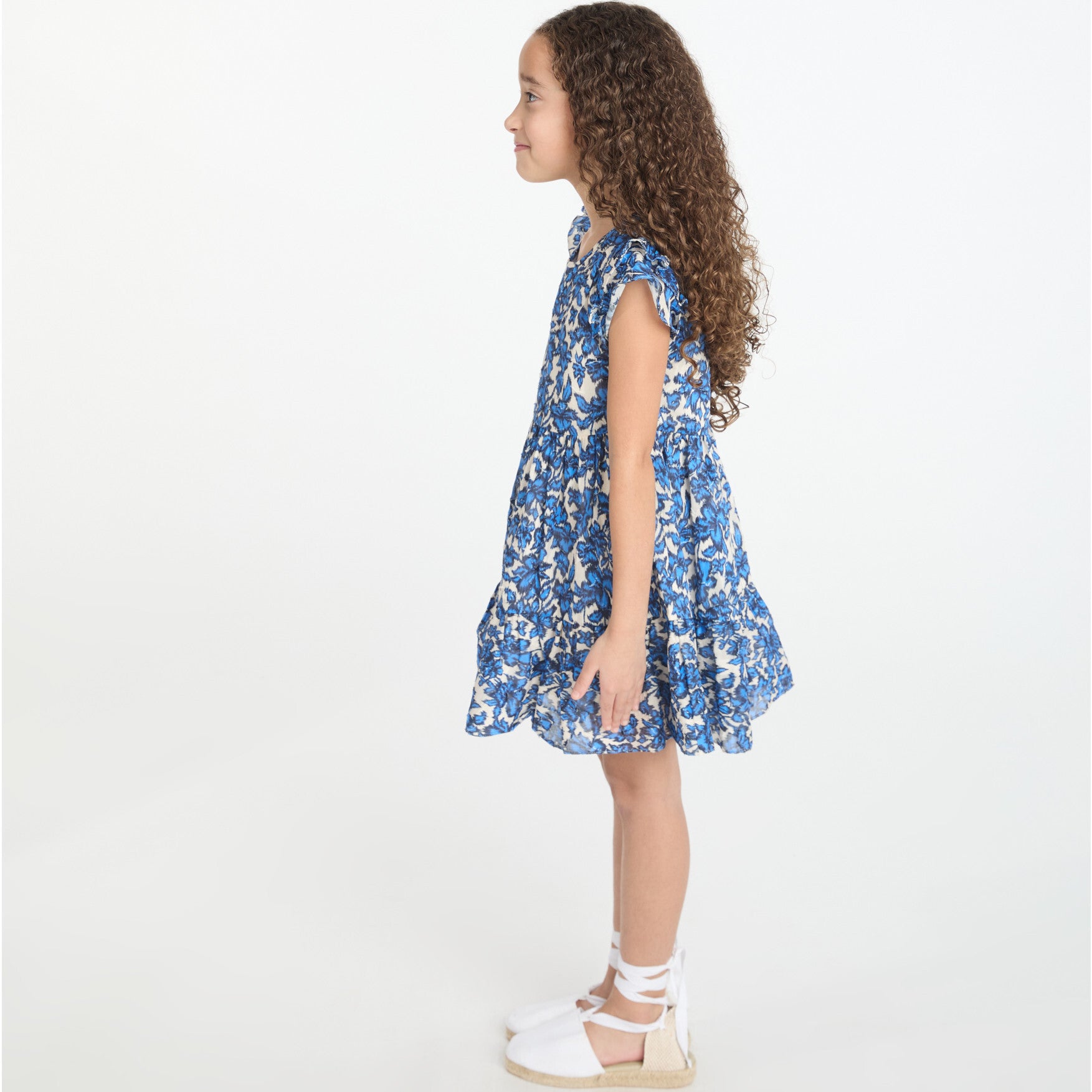 Mini Maribel Dress, Blue