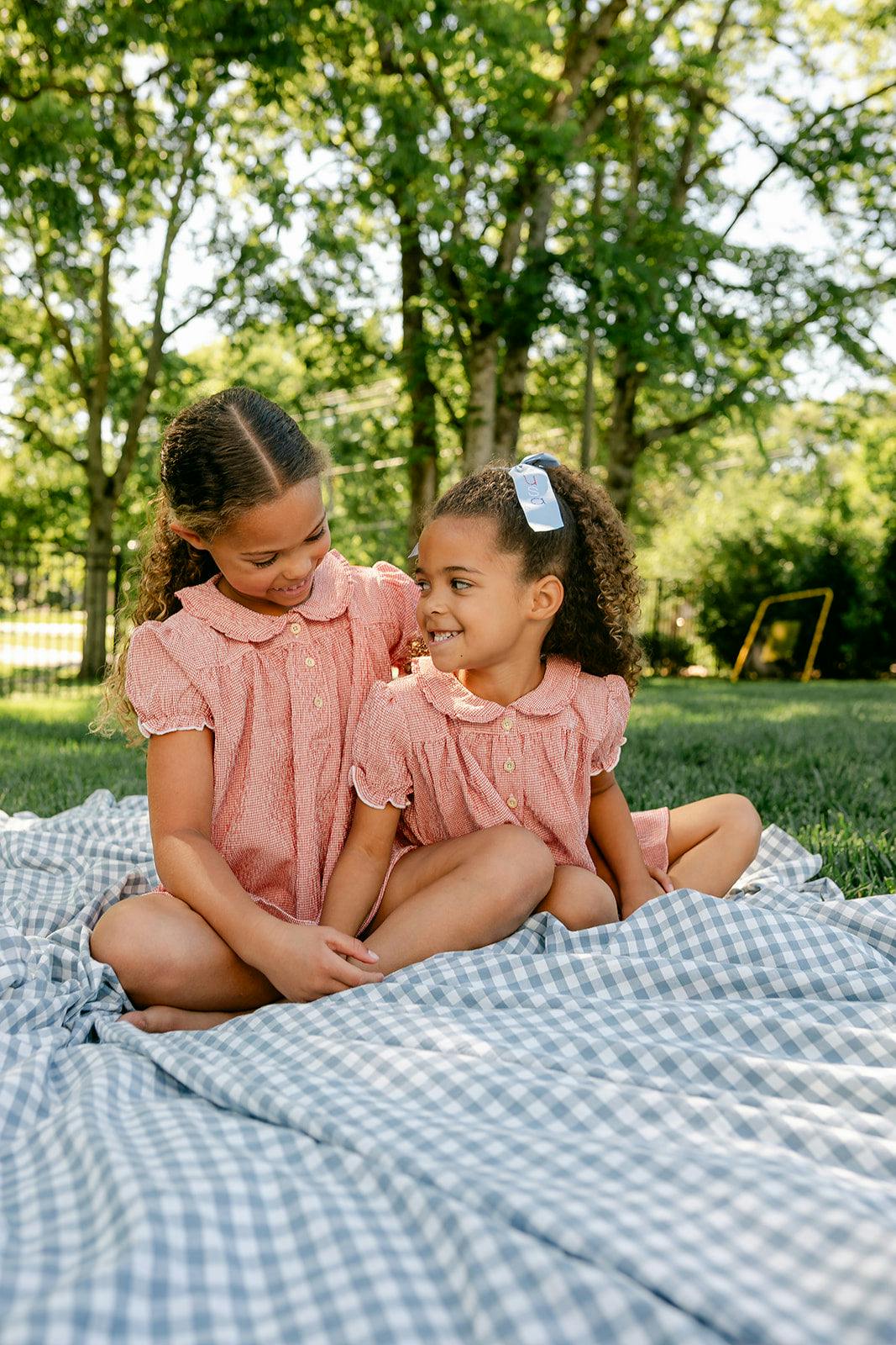Libby Dress - Red Gingham