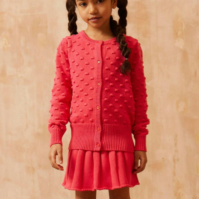 Pleated Tennis Skirt | Raspberry