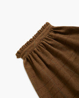 Viana Skirt Brown Tweed