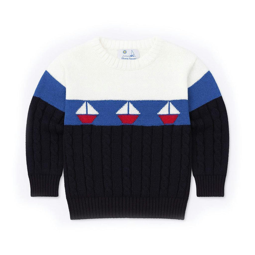 Sweater With Sailboats