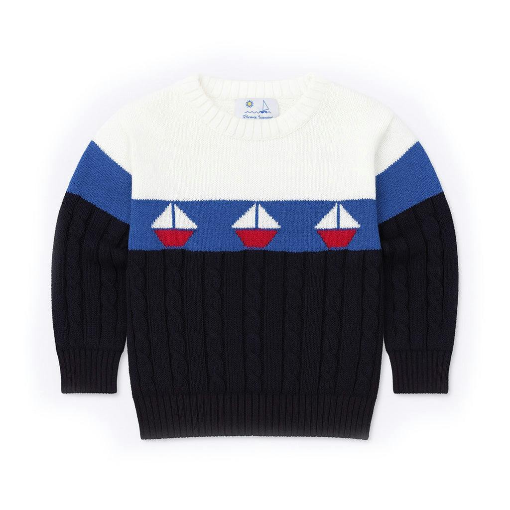 Sweater With Sailboats