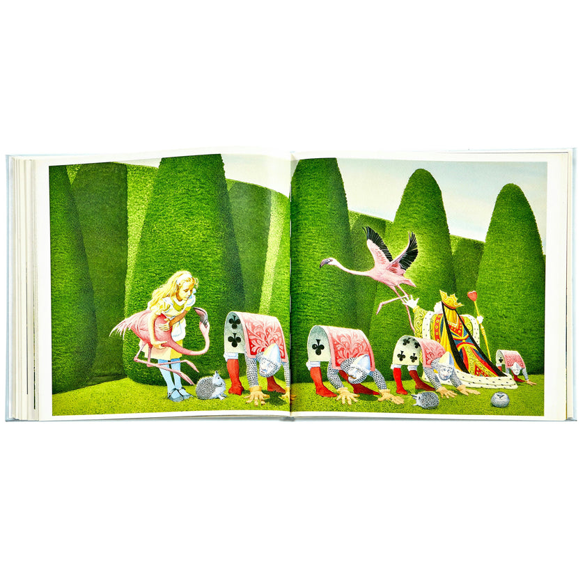 Alice's Adventures in Wonderland Leather Bound Classic Children's Book