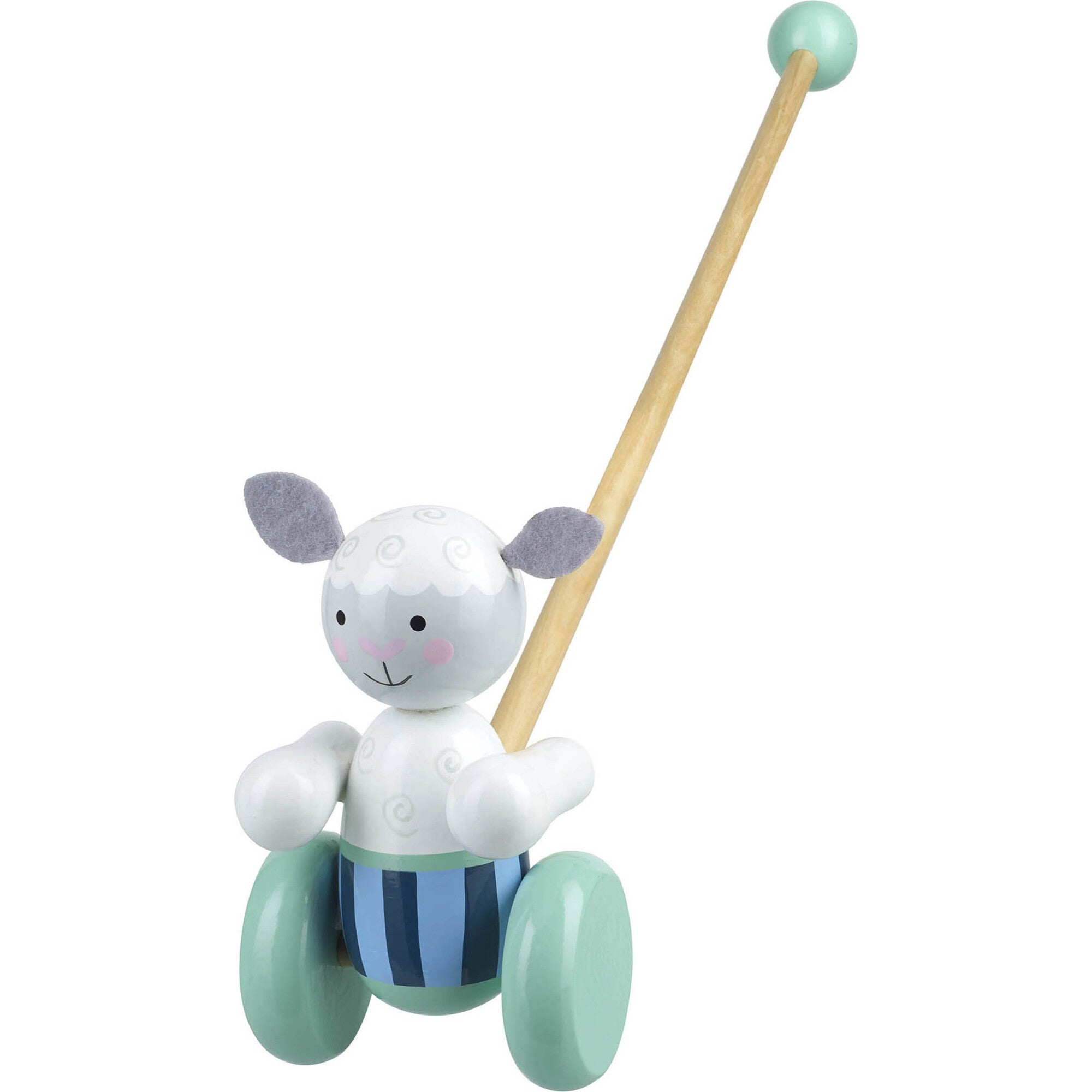 Orange Tree Toys: Push Along: - Wooden Toy