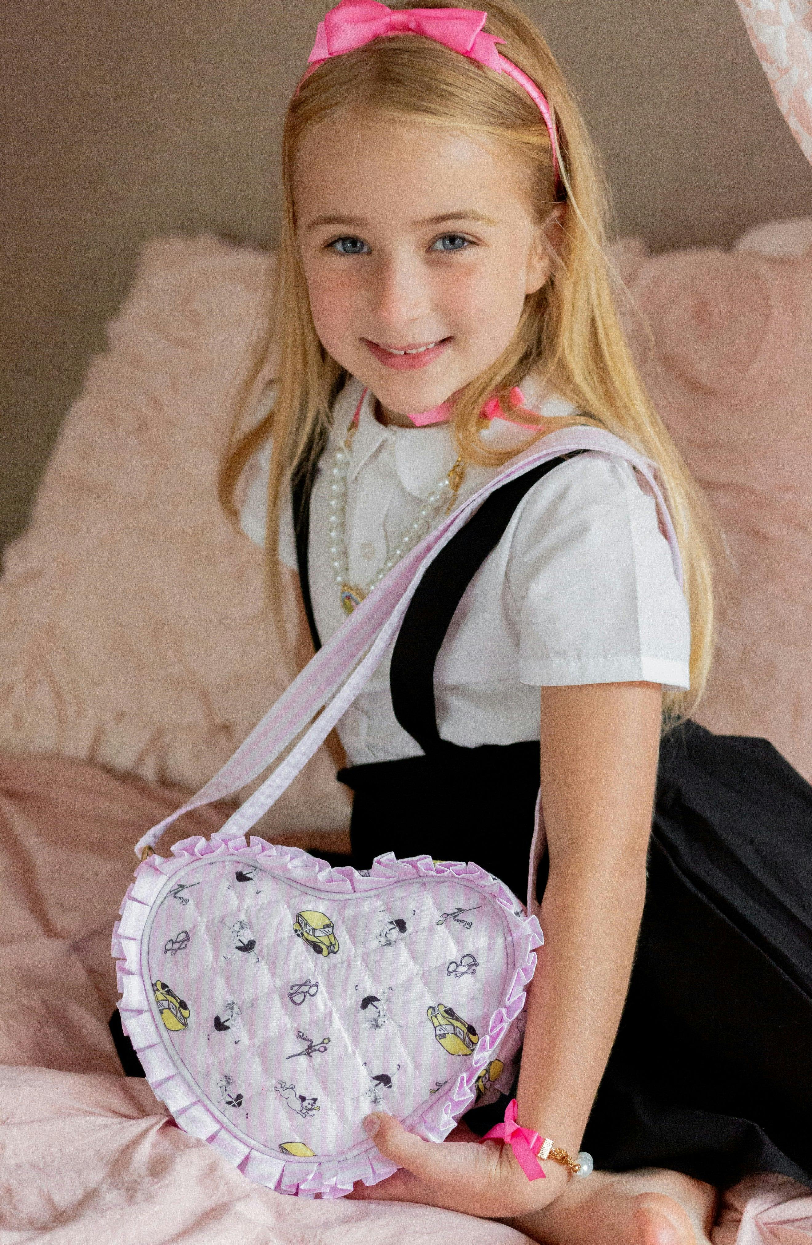 Eloise Quilted Heart Purse