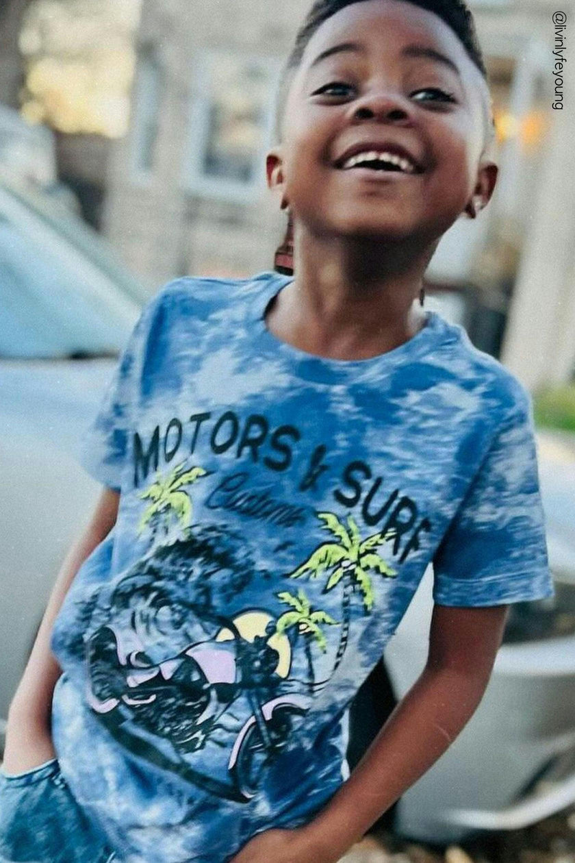 Motors & Surf T-shirt, Boys