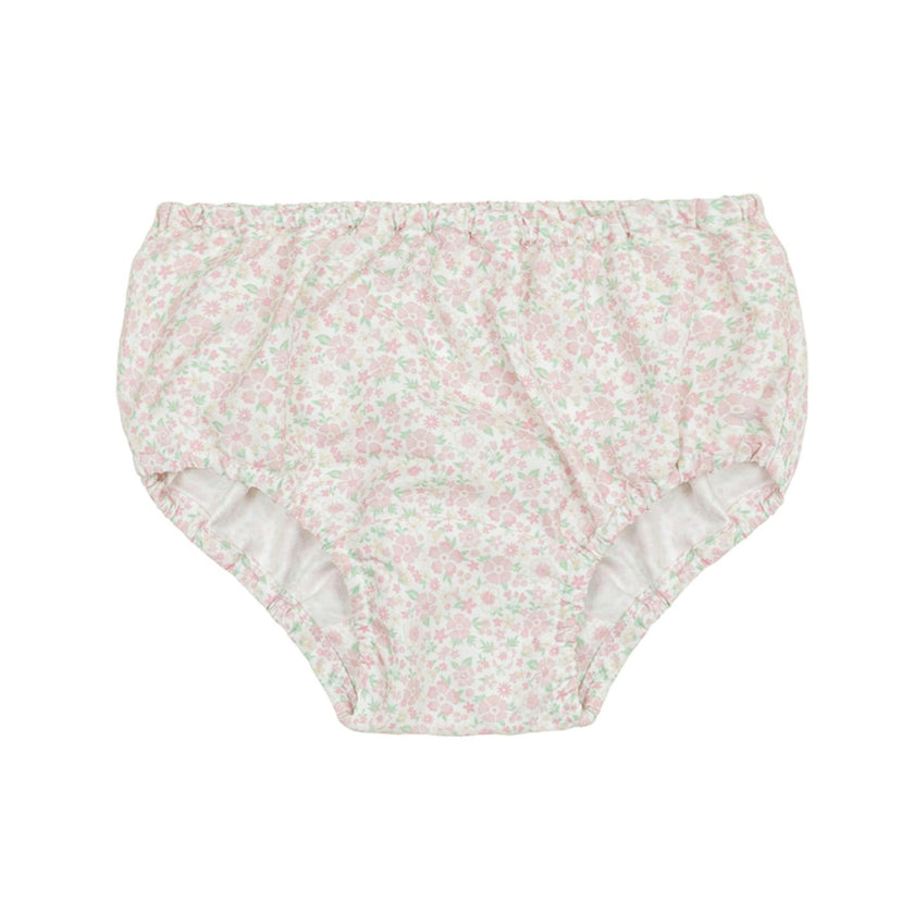 baby antique floral diaper cover
