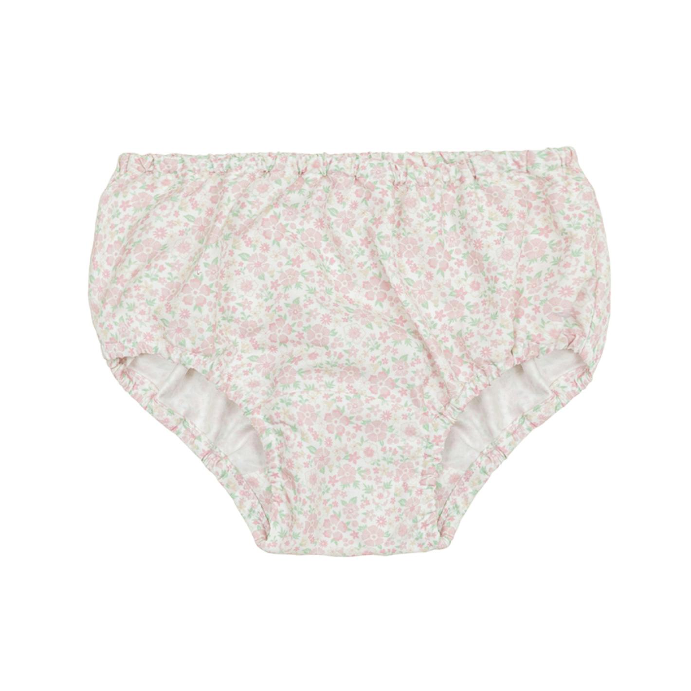 baby antique floral diaper cover