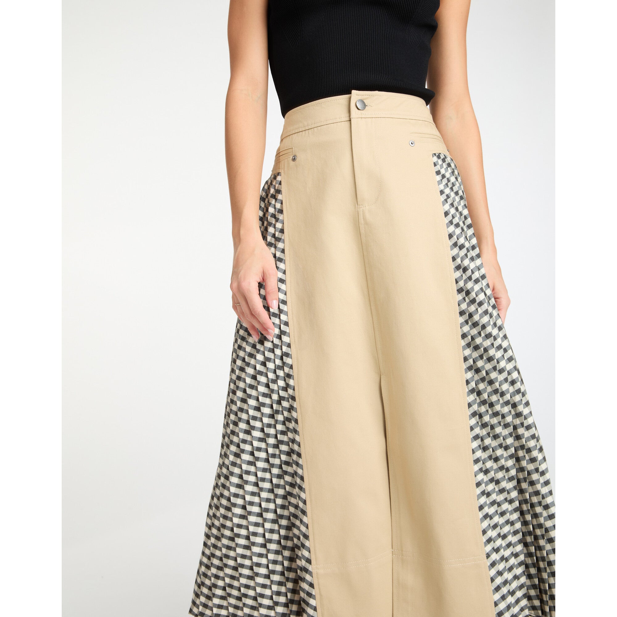 Women's Decland Skirt, Plaid