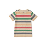 Striped Tee, Sandy Beach