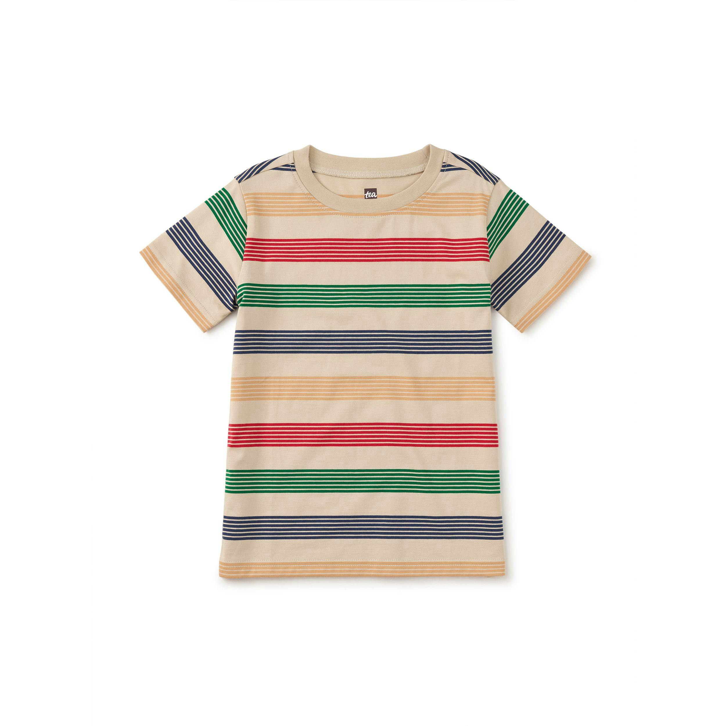 Striped Tee, Sandy Beach