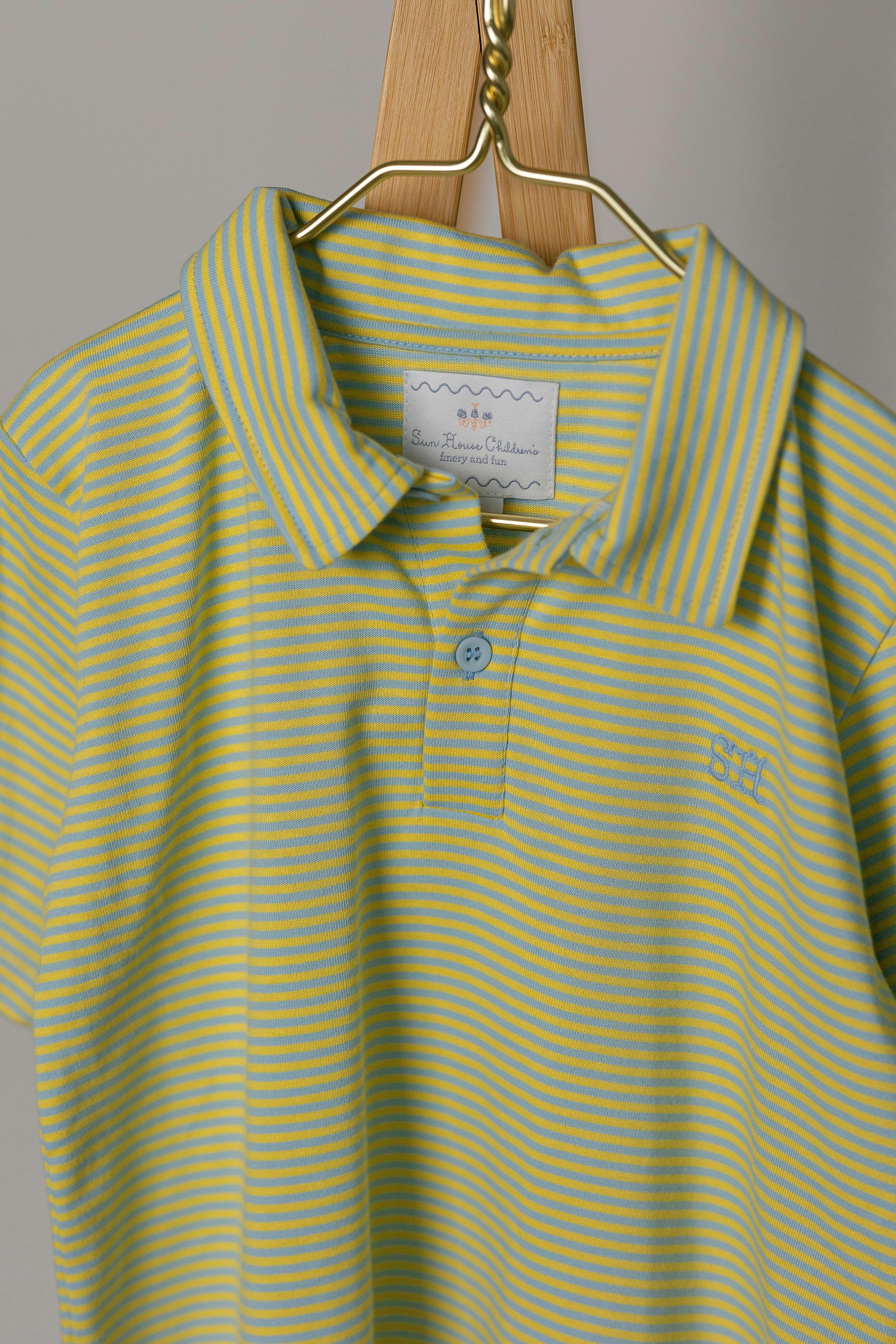 Banks Polo in Dockside Stripe