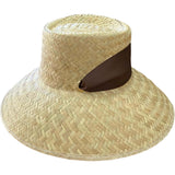 Women's Amaryllis Wide & Short Brim Grosgrain Ribbon Sun Hat
