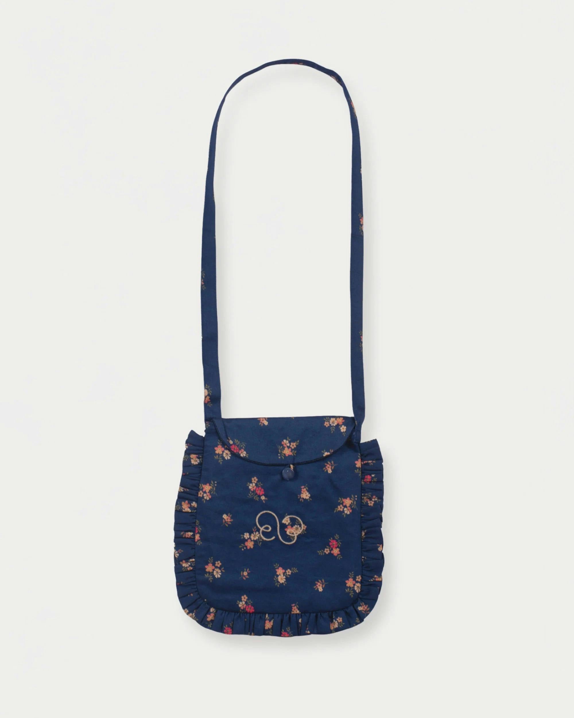 Miss Sunday Sling - Ditsy Bouquet Navy