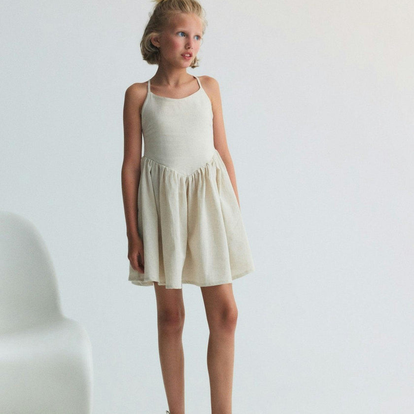 Lippia Teen Dress Sand Vigore