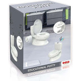 Educational Potty Training Toilet w/ Toilet Paper Holder