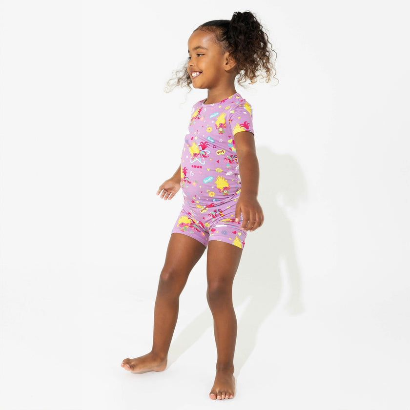 Trolls Valentine's Day Kids Bamboo Short Set