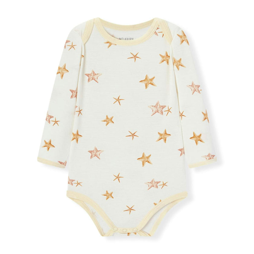 Starfish Dreams Luxe Stretch Long Sleeve One Piece