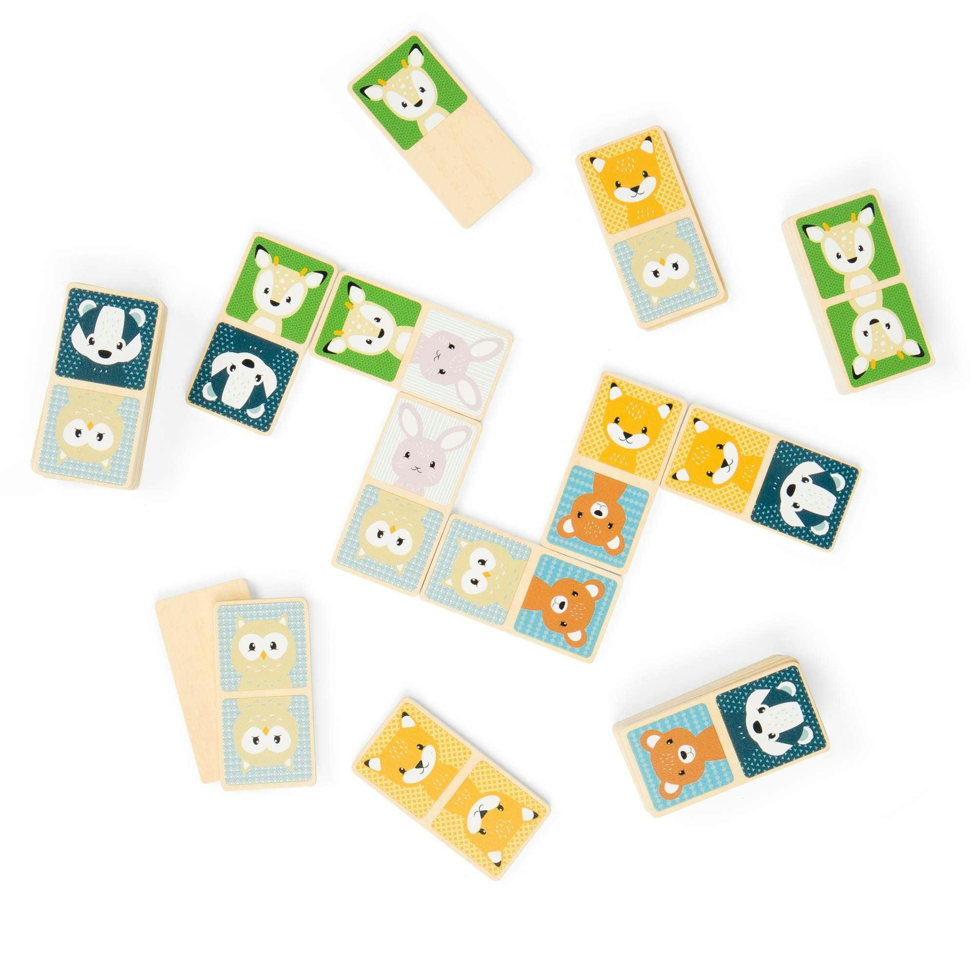 Woodland Animal Dominoes