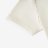 Salt Luxe Solid Short Sleeve One Piece