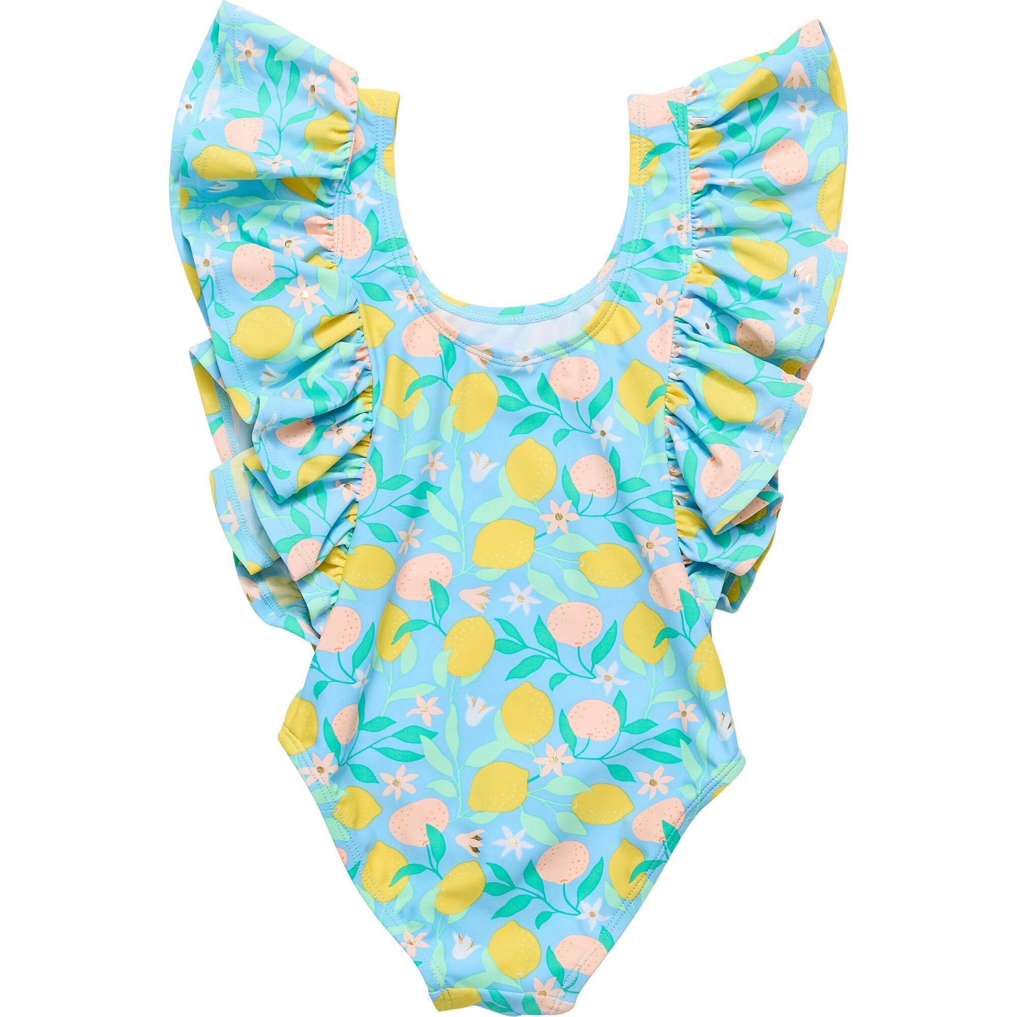 Lemon Drops Wide Frill Swimsuit