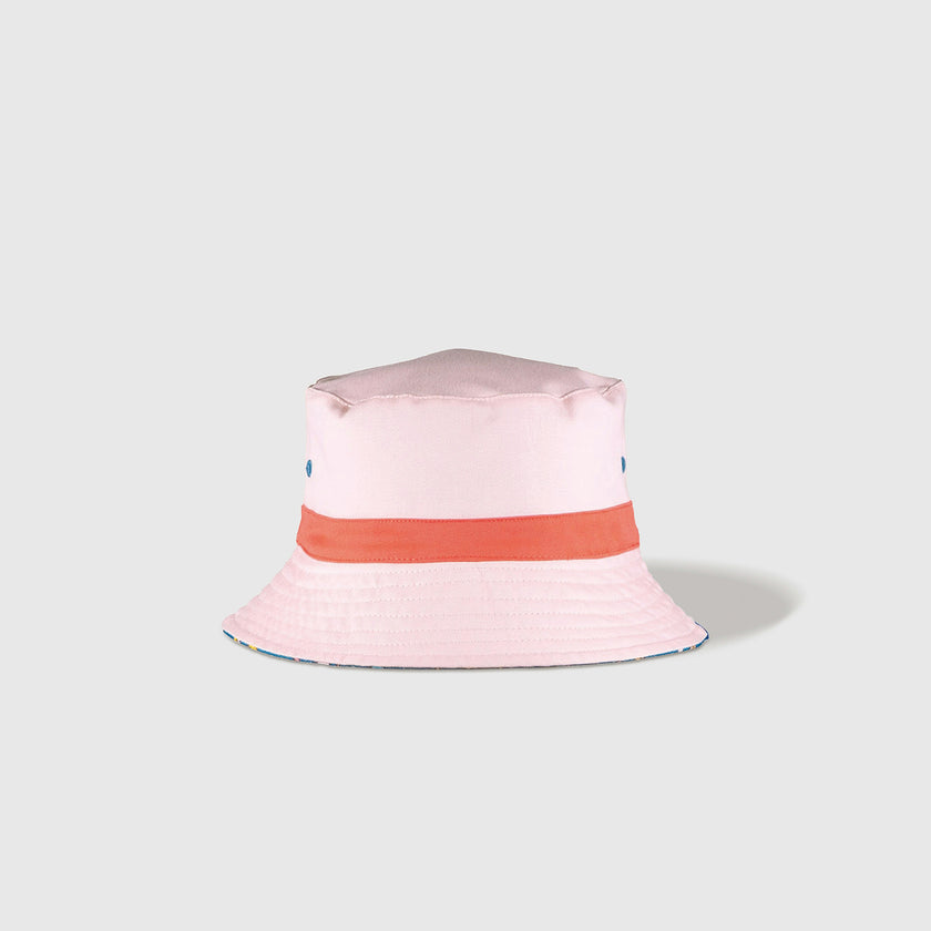 Reversible Kids Bucket Hat – Ice Cream Print | Summer Hat for Kids with 2-in-1 Design, Appliqué Patch & All-Over Print