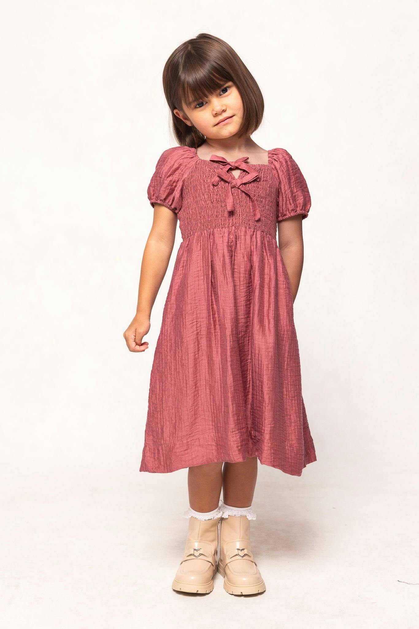 Mini Cassie Dress in Pink